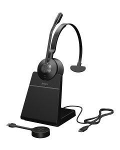 Jabra Engage 55 SE Headset Draadloos Hoofdband Kantoor/callcenter Zwart