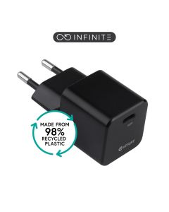 eSTUFF ES637028-BULK oplader voor mobiele apparatuur Smartphone Zwart AC Snel opladen Binnen