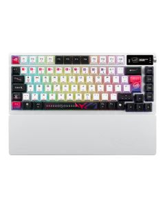ASUS ROG Azoth X toetsenbord Gamen USB + RF Wireless + Bluetooth QWERTZ Wit
