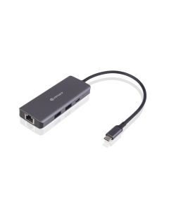 eSTUFF ES623013 laptop dock & poortreplicator Grijs