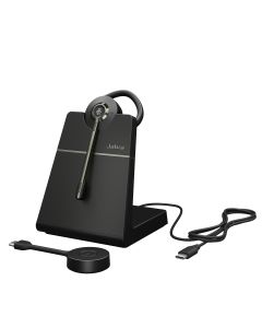 Jabra Engage 55 SE Headset Draadloos oorhaak Car/Home office Zwart