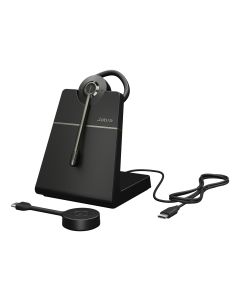 Jabra Engage 55 SE Headset Draadloos oorhaak Car/Home office Zwart
