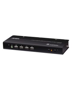 ATEN 2-poorts USB 4K HDMI Dual-Display KVMP-switch (kabels inbegrepen)