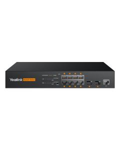 Yealink RCH80 Managed L2+ Power over Ethernet (PoE) Zwart