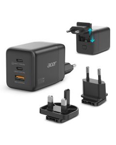 Acer HP.DSCAB.019 oplader voor mobiele apparatuur Universeel Zwart AC Snel opladen Binnen