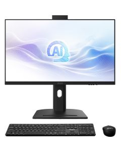 MSI Modern AM273QP AI 1UMG-221AT Intel Core Ultra 7 155H 68,6 cm (27") 2560 x 1440 Pixels Alles-in-één-pc 32 GB DDR5-SDRAM 1 TB SSD Windows 11 Pro Wi-Fi 6E (802.11ax) Zwart