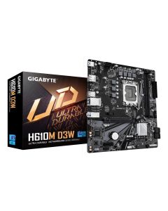 GIGABYTE H610M D3W moederbord Intel H610 LGA 1700 micro ATX