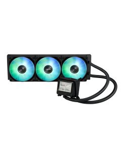 ASUS MAX GAMING LC 360 ARGB LCD Processor Alles-in-één vloeistofkoeler 12 cm Zwart