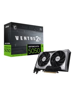 MSI GEFORCE RTX 5050 8G VENTUS 2X OC videokaart NVIDIA 8 GB GDDR6