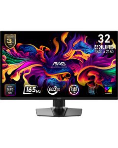 MSI MAG 322UP QD-OLED E16 computer monitor 80 cm (31.5") 3840 x 2160 Pixels 4K Ultra HD Zwart