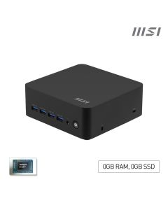 MSI Cubi AI 8M-008BEU USFF Zwart 8645HS AMD SoC 5 GHz Ingebouwde luidsprekers