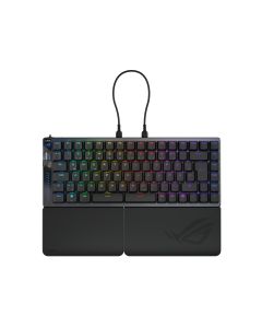 ASUS ROG Falcata toetsenbord Gamen USB + RF Wireless + Bluetooth QWERTZ Duits Zwart