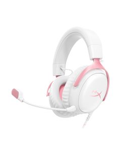 HyperX Cloud III - Gaming Headset (wit/roze)