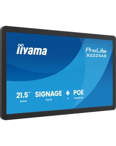 iiyama ProLite S2225AS-B1P Digitale signage flatscreen 54,6 cm (21.5") LCD Wifi 500 cd/m² Full HD Zwart Type processor Android 24/7