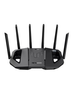 ASUS TUF Gaming BE9400 (TUF-BE9400) draadloze router 2.5 Gigabit Ethernet Tri-band (2,4 GHz / 5 GHz / 6 GHz) Zwart