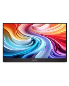 Acer PM161QB1bmiuux Draagbare monitor Zwart 39,6 cm (15.6") LCD 1920 x 1080 Pixels