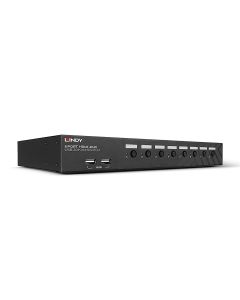 Lindy 39538 KVM-switch Rack-montage Zwart