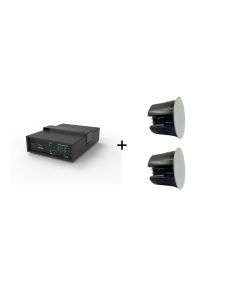 Vivolink Audiopack Subwoofer 6.5 40W + 2 x premium ceiling speakers (Limited Bundle Pack Offer) Zwart Bedraad 110 W
