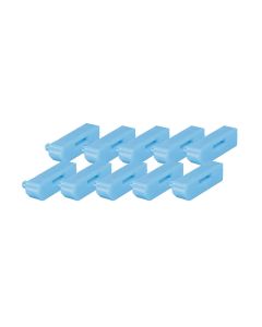 Lindy 40325 poortblokker DisplayPort Blauw Acrylonitrielbutadieenstyreen (ABS) 10 stuk(s)