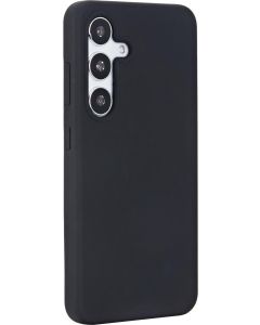 eSTUFF INFINITE (GRS) VIENNA A37 Galaxy Black Cover. Material: 100% recycled TPU mobiele telefoon behuizingen Hoes Zwart