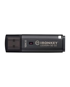 Kingston Technology IronKey 128GB Locker Plus 50 G2, FIPS 197, AES-256