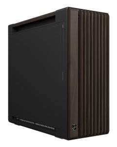 ASUS ProArt PA602 Wood Edition Modern Black - Metal Panel Midi Tower Zwart, Hout