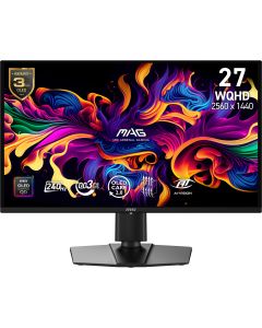 MSI MAG 274QP QD-OLED X24 computer monitor 67,3 cm (26.5") 2560 x 1440 Pixels Wide Quad HD Zwart