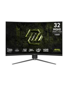 MSI MAG 325CQPF E18 computer monitor 80 cm (31.5") 2560 x 1440 Pixels Wide Quad HD Zwart