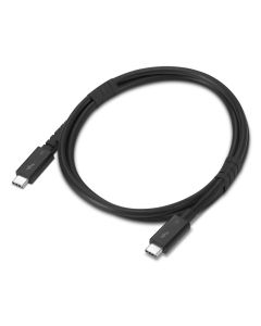 Lenovo 4X91U94411 Thunderbolt-kabel 1 m 80 Gbit/s Zwart