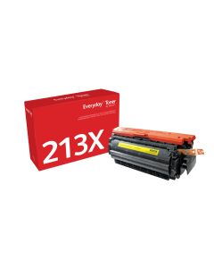 EverydayTM Geel Toner van Xerox is compatibel met HP 213X (W2132X), Hoge capaciteit