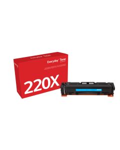 EverydayTM Cyaan Toner van Xerox is compatibel met HP 220X (W2201X), Hoge capaciteit