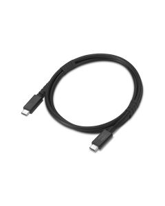 Lenovo 4X91U94413 USB-kabel USB4 Gen 3x2 1 m USB C 40 Gbit/s 240 W Zwart