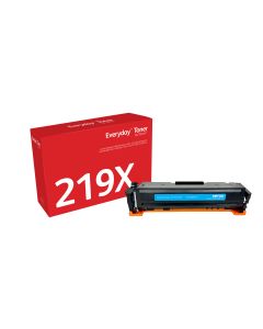 EverydayTM Cyaan Toner van Xerox is compatibel met HP 219X (W2191X), Hoge capaciteit