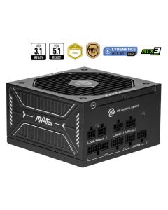 MSI MAG A750GLS PCIE5 power supply unit 750 W 24-pin ATX ATX Zwart