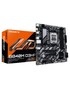 GIGABYTE B840M D3HP moederbord AMD B840 Socket AM5 micro ATX