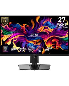 MSI MPG 271QRDE QD-OLED X50 computer monitor 67,3 cm (26.5") 2560 x 1440 Pixels Wide Quad HD Zwart