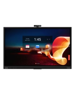 Lenovo ThinkVision T75 computer monitor 190,5 cm (75") 3840 x 2160 Pixels 4K Ultra HD LED Touchscreen Zwart