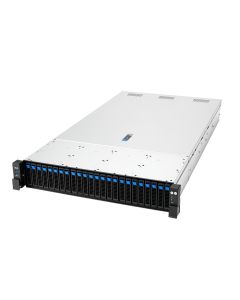 ASUS RS720A-E13-RS24G Socket SP5 Rack (2U) Zwart, Zilver