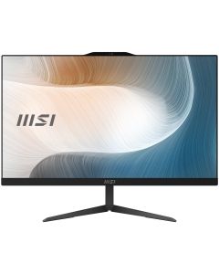 MSI Modern AM242 12M-1629XDE Intel® Core™ i3 i3-1215U 60,5 cm (23.8") 1920 x 1080 Pixels Alles-in-één-pc 8 GB DDR4-SDRAM 256 GB SSD Wi-Fi 6E (802.11ax) Zwart