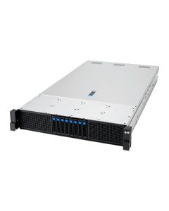 ASUS RS720A-E13-RS8G Socket SP5 Rack (2U) Zwart, Zilver