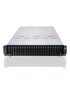 ASUS RS720-E11-RS24U Intel C741 Rack (2U) Zwart, Zilver