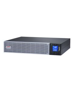 APC Easy UPS On-Line, 1000 VA, lithium-ion, rack/toren 2U, 230 V, 6 IEC C13-aansluitingen, sleuf voor communicatiekaart, inclusief railset