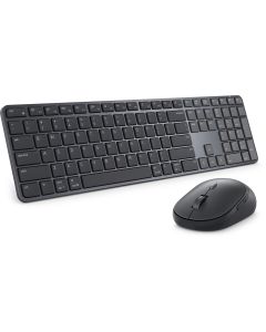 DELL Pro 7 Slim KM726 toetsenbord Inclusief muis Thuis/Werk RF-draadloos + Bluetooth QWERTY US International Zwart