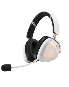 ASUS ROG Delta II-KJP Headset Bedraad en draadloos Hoofdband Gamen Bluetooth Zwart, Wit