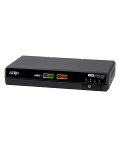 ATEN 2-poorts USB 5K DisplayPort/HDMI universele beveiligde Secure KVM Schakelaars voor twee displays (PSD PP v4.0-compatibel)