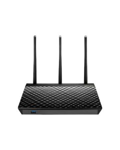 ASUS RT-AC1900U draadloze router Gigabit Ethernet Dual-band (2.4 GHz / 5 GHz) Zwart