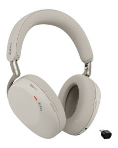 Jabra Evolve3 85 MS + Link 390c Headset Draadloos Hoofdband Oproepen/muziek USB Type-C Bluetooth Grijs
