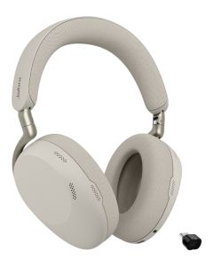 Jabra Evolve3 85 UC + Link 390c Headset Draadloos Hoofdband Oproepen/muziek USB Type-C Bluetooth Grijs
