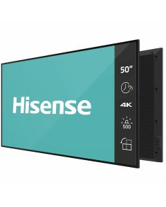 Hisense 50DM66D beeldkrant 127 cm (50") Wifi 500 cd/m² 4K Ultra HD Zwart Type processor Android 11