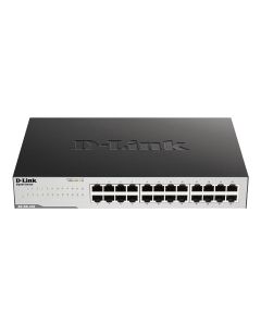 D-Link GO-SW-24G Unmanaged L2 Gigabit Ethernet (10/100/1000) 1U Zwart